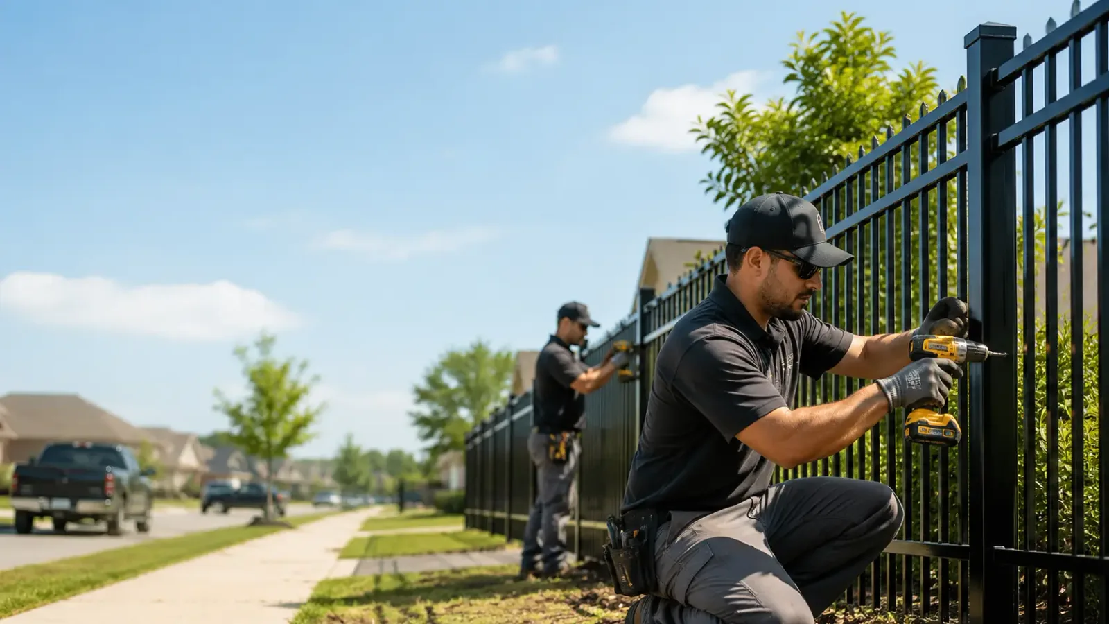 Metal Fence Installation in Fish Creek, WI